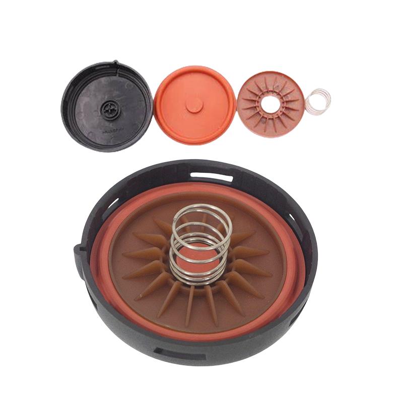 For Porsche Cayenne PCV Valve Cover Repair Kit Valve Cover With Membrane 94810513207 94810513204 94810513206
