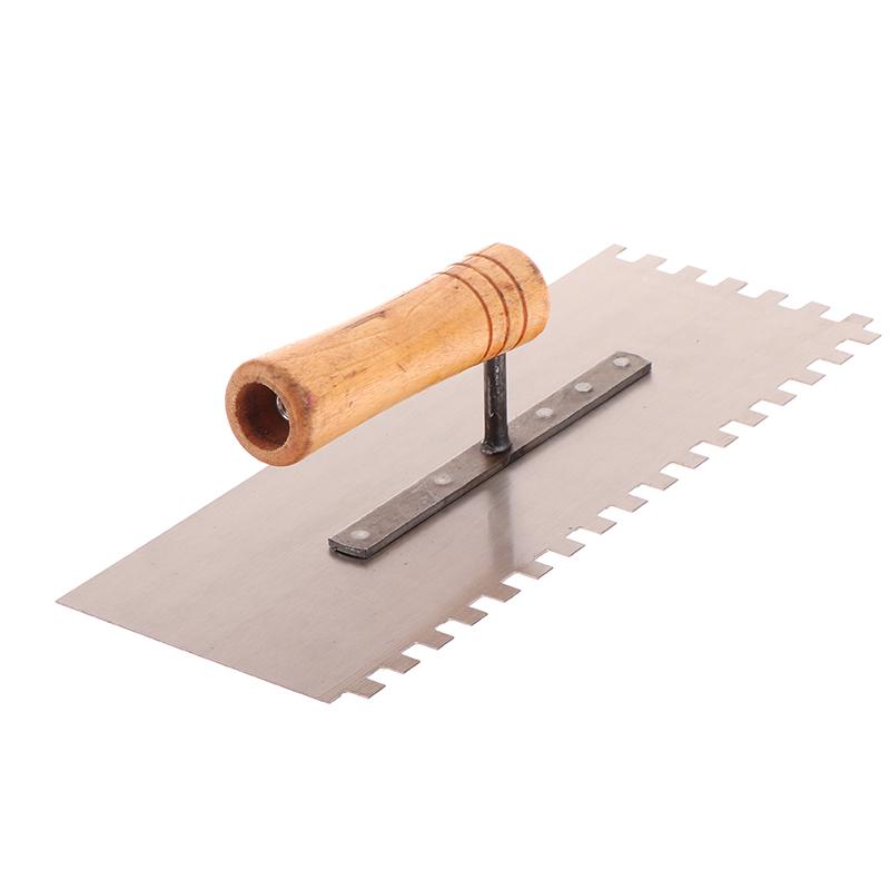 Tile Tiling Tools Masons Serrated Trowels Workers Auxiliary Plastering Decoration Toothed Knives Ceramic Widened Large Boards