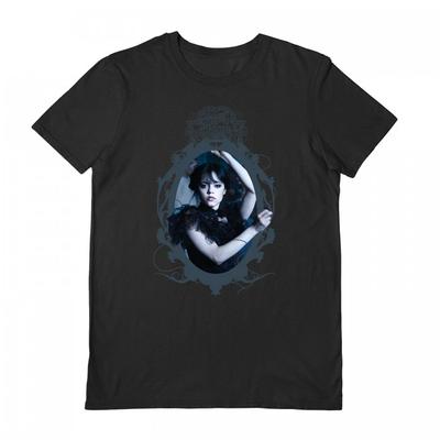 T-shirt da Ballo Unisex per Adulti Mercoledì