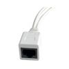 Durability PoE Injector and Splitter Set for Efficient Power Delivery To NonPoE Devices with Ethernet Cable 17cm