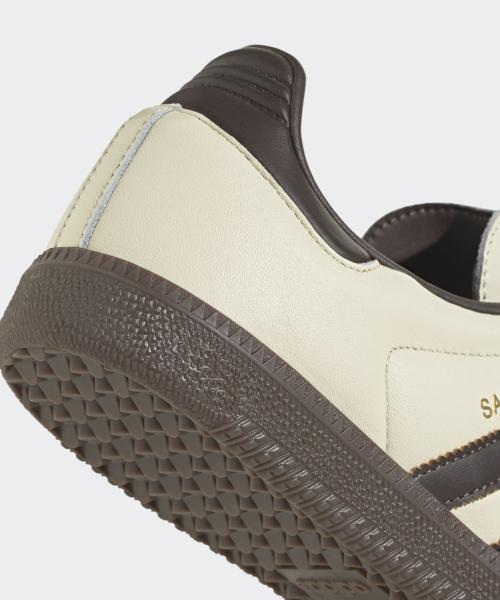 [Adidas] Samba OG - Beige:Dark Brown JR2660