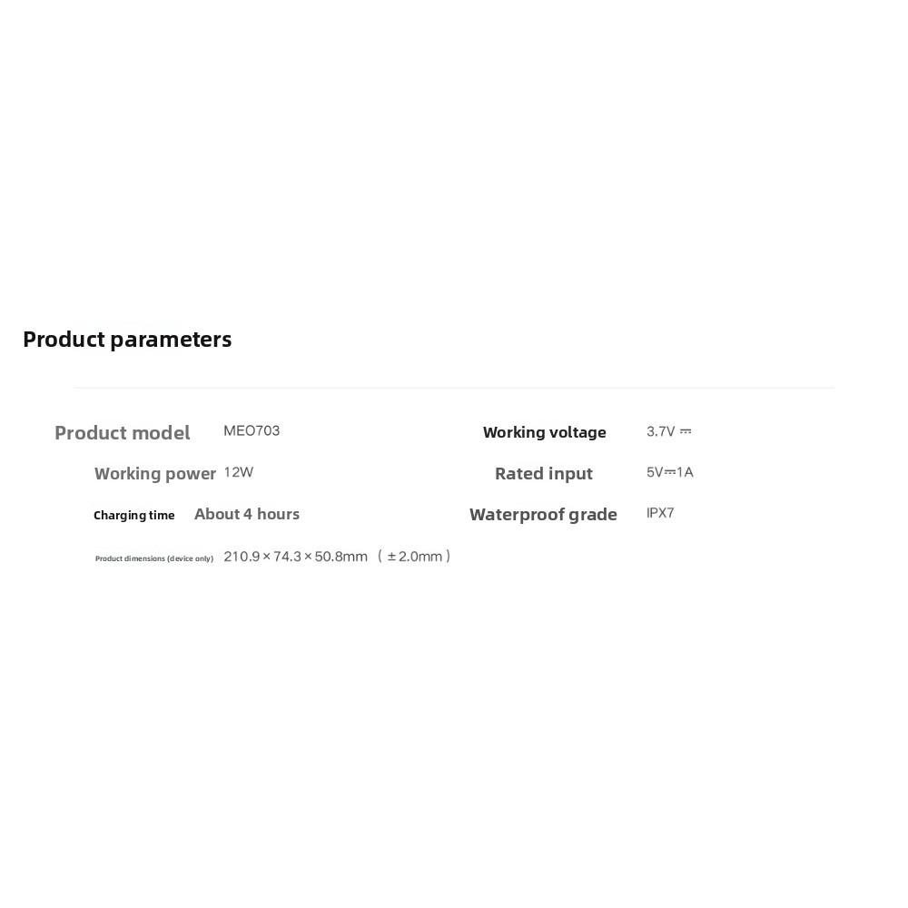 Xiaomi Mijia F300 Electric Dental Irrigator, Portable Water Flosser, IPX7 Waterproof, 4 Modes, Rechargeable Oral Irrigator for Home Travel