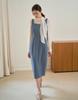 GIEMAR Sleeveless Dress Blue Sleeveless Dress Blue
