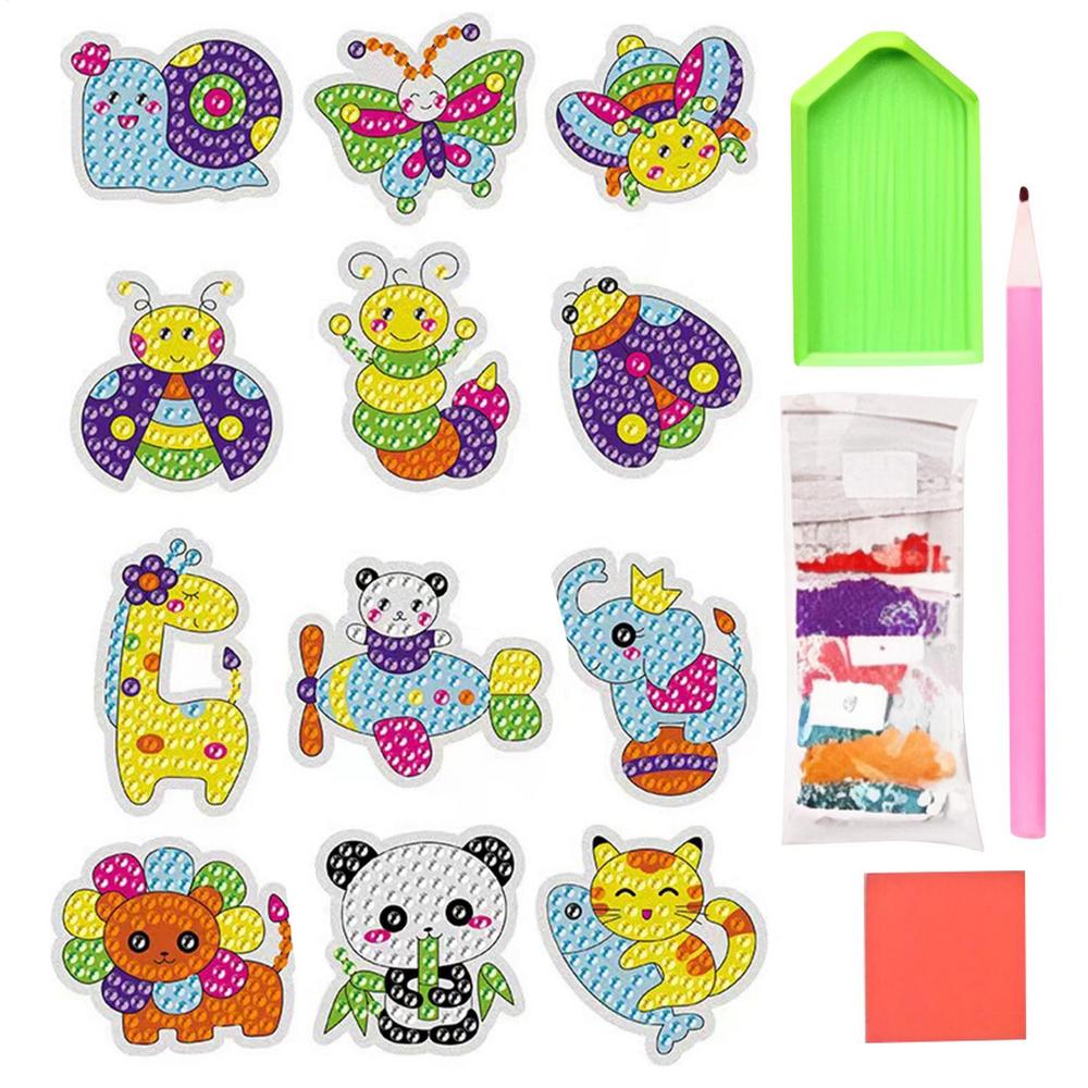 

Gem Painting Creative Gem Art Paint By Number Kits Toys Crafts Accessories Arts Mosaic For Beginners Kids Girls Boys Party