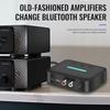 Adaptador Bluetooth 5.0 Receptor de Áudio Sem Fio Estéreo 3.5mm Aux R/LC RCA Suporte para Reprodução de U-disk