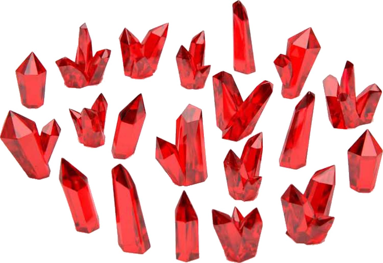 Green Stuff World Red Crystal Resin Large Miniature Accessory GSWD-13459