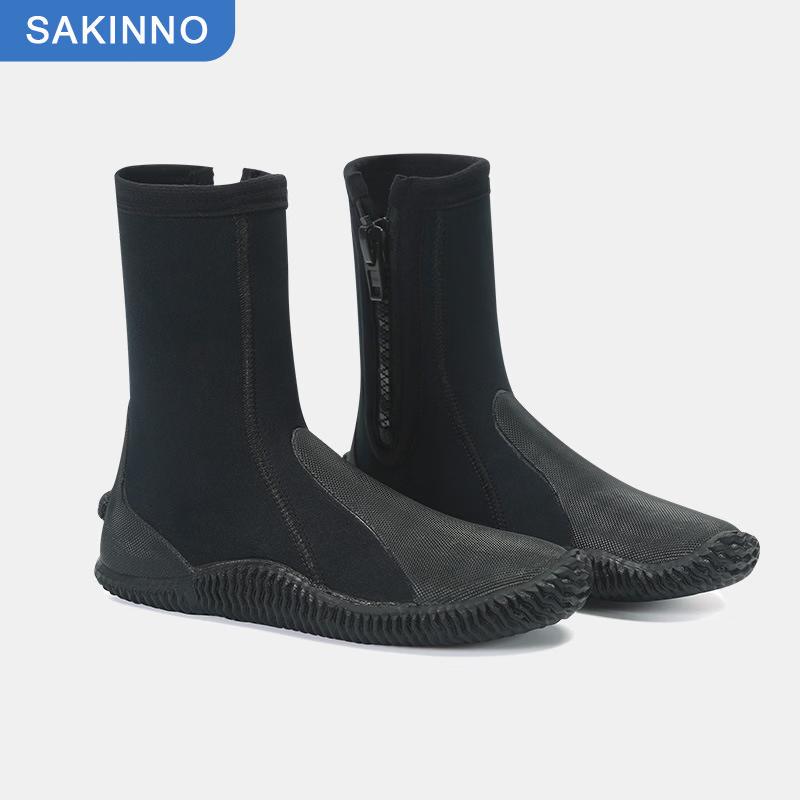 SAKINNO 5mm Neoprene Non-Slip Diving Boots