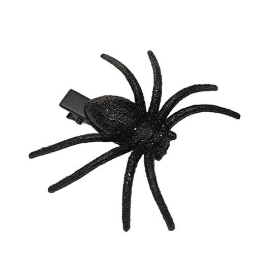 1/2Pcs Halloween Spider Hair Clip Decorative Hair Pins Women Hairpin Headpiece Cosplay Costume Accessory