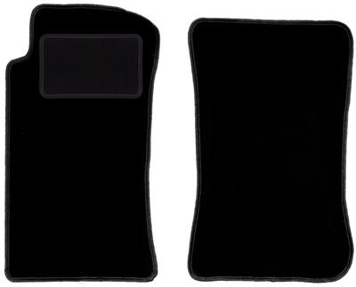 Alfombrillas de terciopelo negro para: Mazda MX-5 I descapotable (1989-1998)