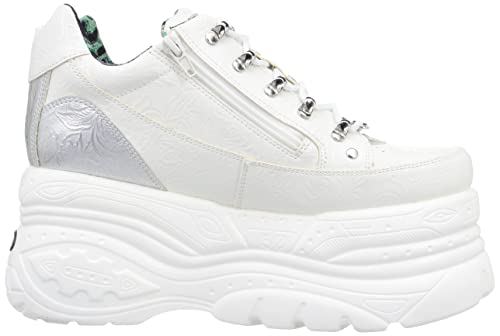 Yosuke Platform Shoes, Men's, White Multi, Size 27.0 cm, 2608174
