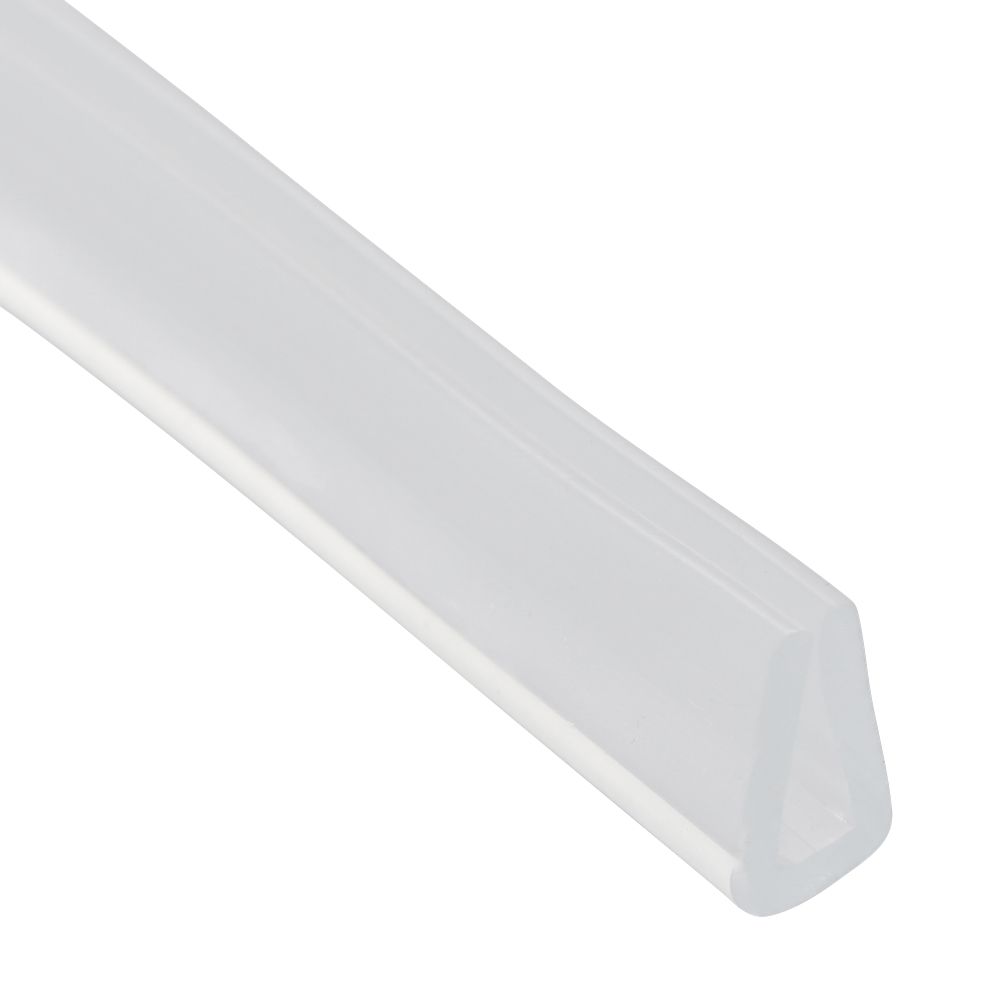 2 Metros Perfil U Borracha Borda Tira de Vedação Porta de Chuveiro Vidro Fita de Vedação Protetor de Borda Vedação Múltiplos Tamanhos