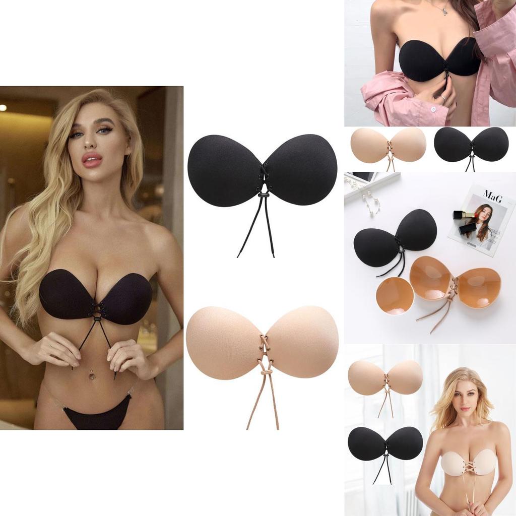 Reggiseno Invisibile di Lusso per Donna con Caratteristiche Super Push Up e Design Senza Spalline