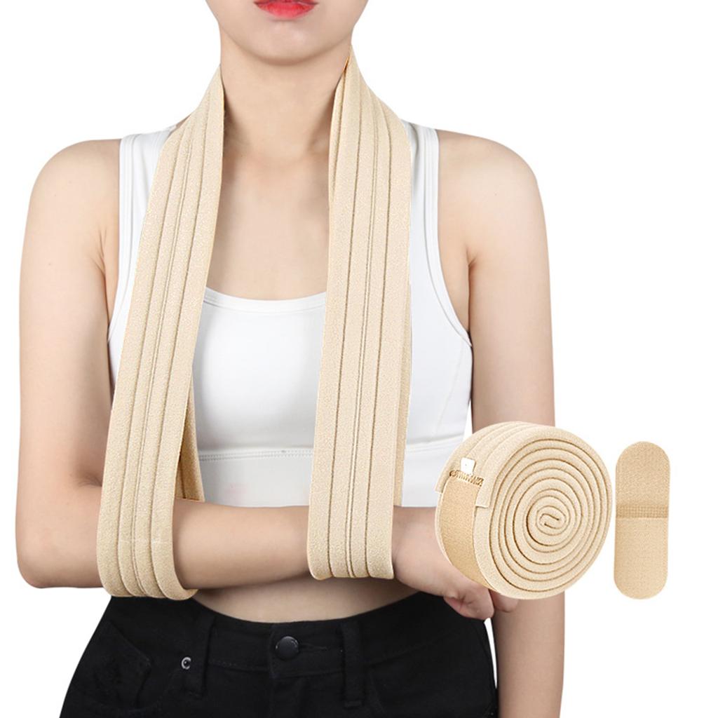 Adjustable Shoulder Arm Sling Post Surgeries Support with Breathable Fabric Rotator Cuff Tear Sling Perfect for Arm Use