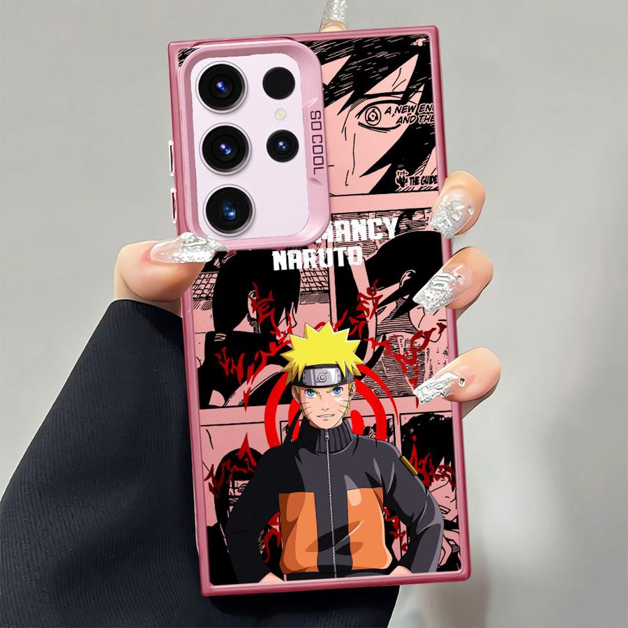 Phone Case for Samsung Galaxy S22 Ultra S23 S24 FE S24Ultra Note 20 Ultra S25 S21 S20 FE S25Plus Soft Shell Anime N-Naruto-S