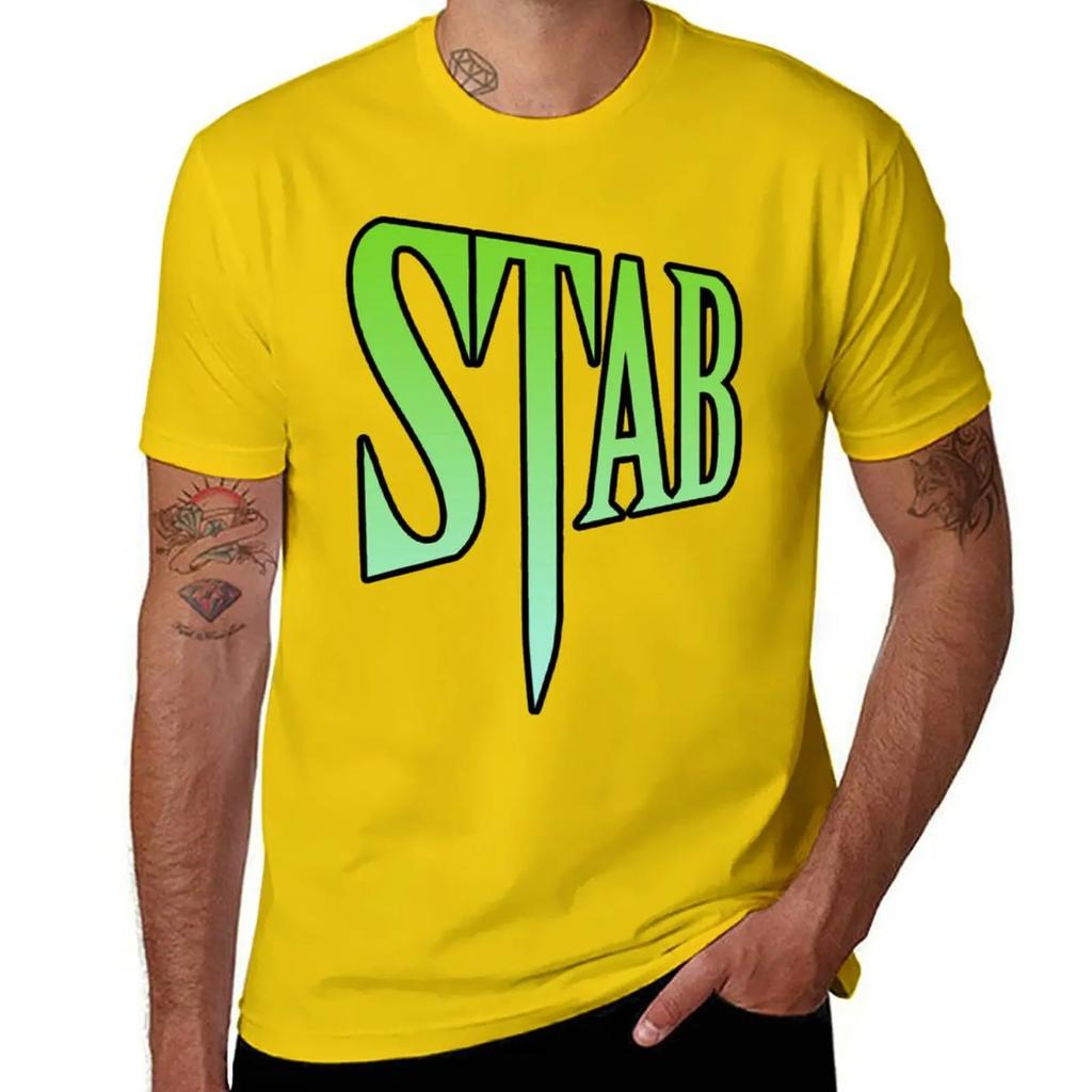 Stab TShirt blacks summer tops hippie clothes tops big and tall t shirts for Unisex