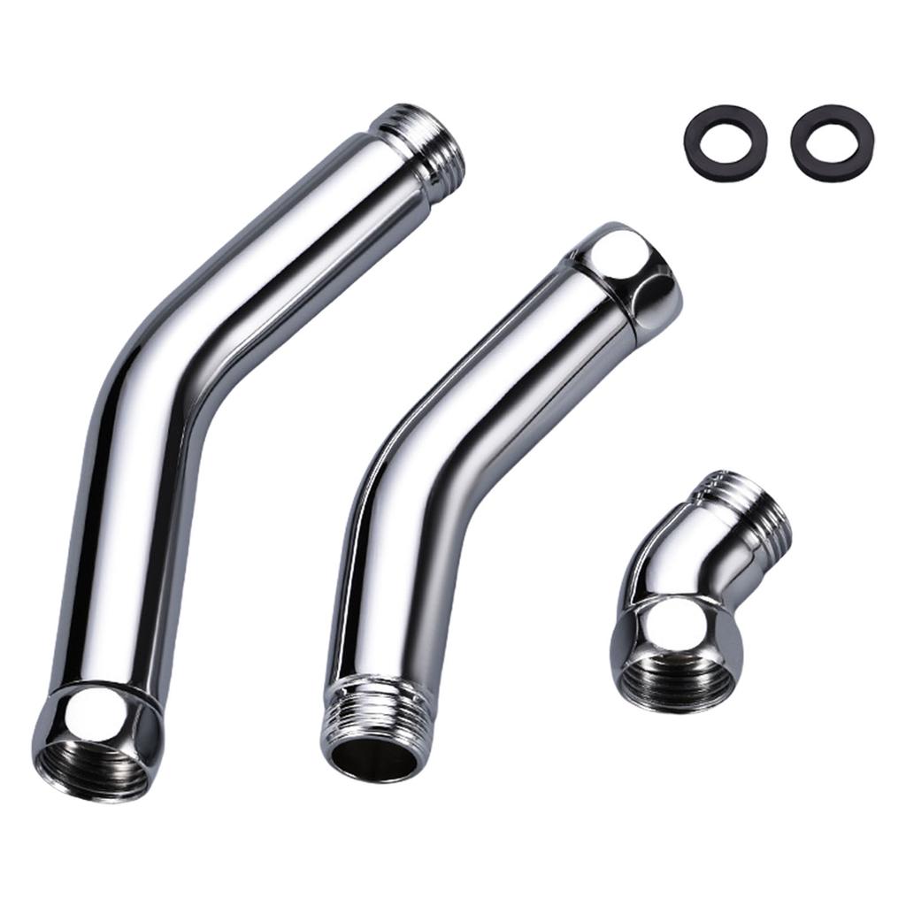 Practical 135 Degree Shower Hose Connectors Set of 3 for Enhances Sprayer Ranges and Leak Prevention Easy Installion