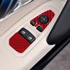 5x Red Carbon Fiber Car Inner Door Switch Panel Sticker For BMW Z4 G29 -