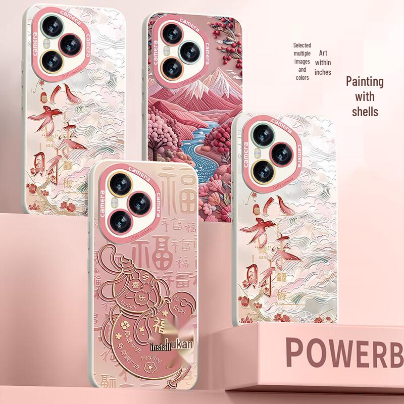 Силіконовий чохол для телефону Honor 400/400 Pro на весь об'єктив зі шнурком