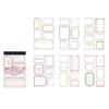 Vintage Memo Pads 30 Sheets, 15.4x9.4cm Non-adhesive Junk Journal Paper for Scrapbooking