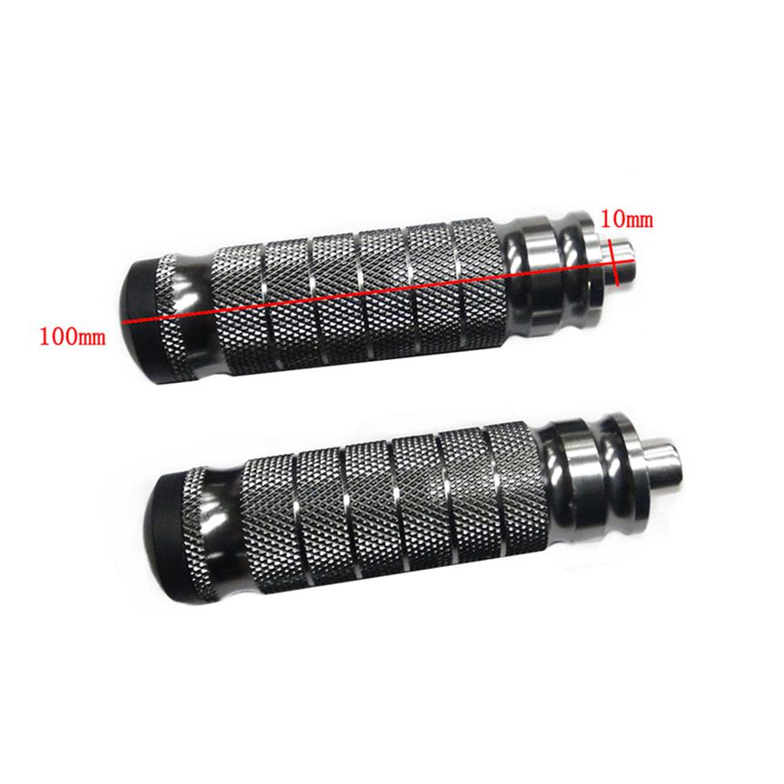 2 Teile/satz Universal CNC Aluminium Motorrad Fußrastenanlage Fußstützen Fußrasten Fußrasten Pedal Für Yamaha Für KTM Fit Motorrad