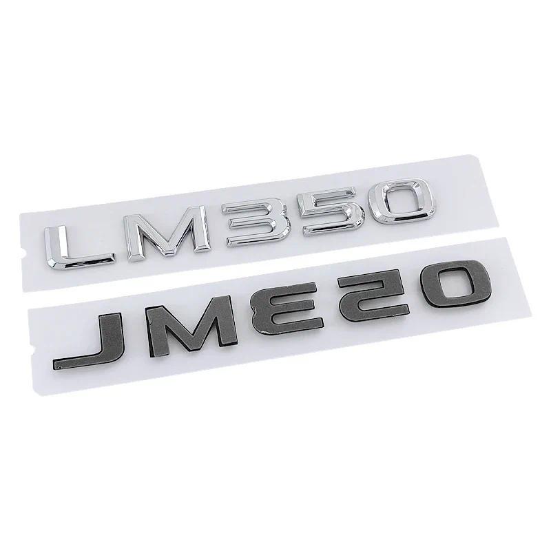 ABS Car Sticker for Lexus LC500h LM350 LM300h UX260h Letter Logo Fender Side Body Rear Trunk Emblem Badge Lid Symbol Accessories
