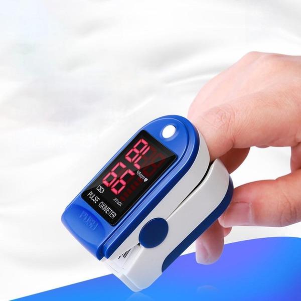 Oximeter Finger Clip Oximeter Finger Pulse Monitor Oxygen Saturation Monitor Heart Rate Meter Without Battery