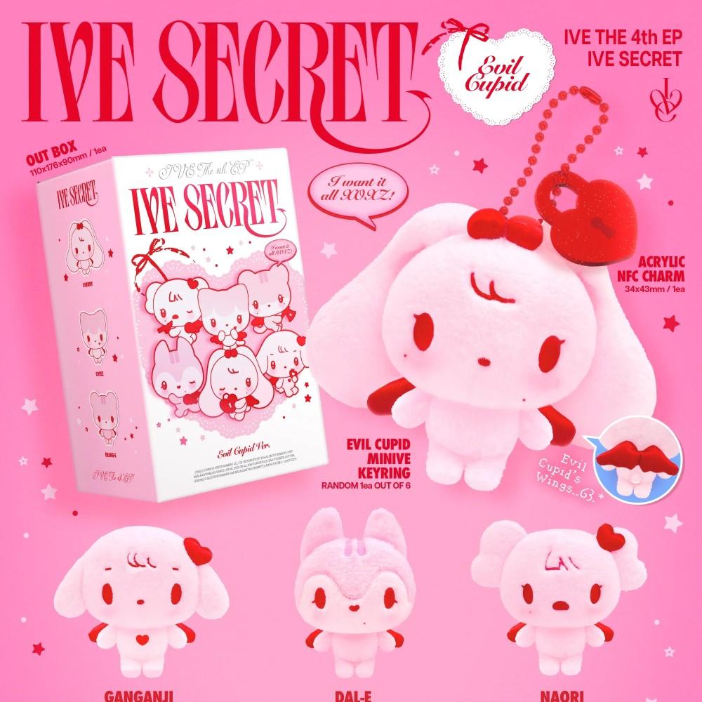 IVE [IVE SECRET] 4th EP Album EVIL CUPID (Platform) Version