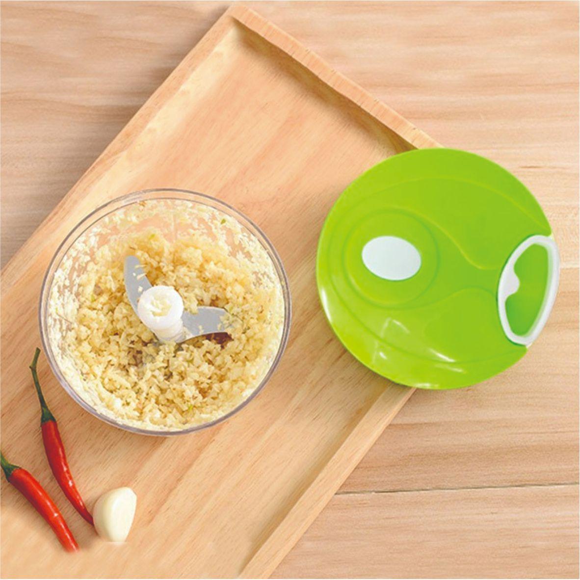 

Multi functional garlic puller, 500ml, meat grinder, manual shrimp beater, vegetable blender, kitchen and household use