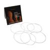 IRIN C670 Acoustic Classical Guitar Strings Nylon Silver Plated Copper Alloy Wound, 6pcs Set (.028 .043)