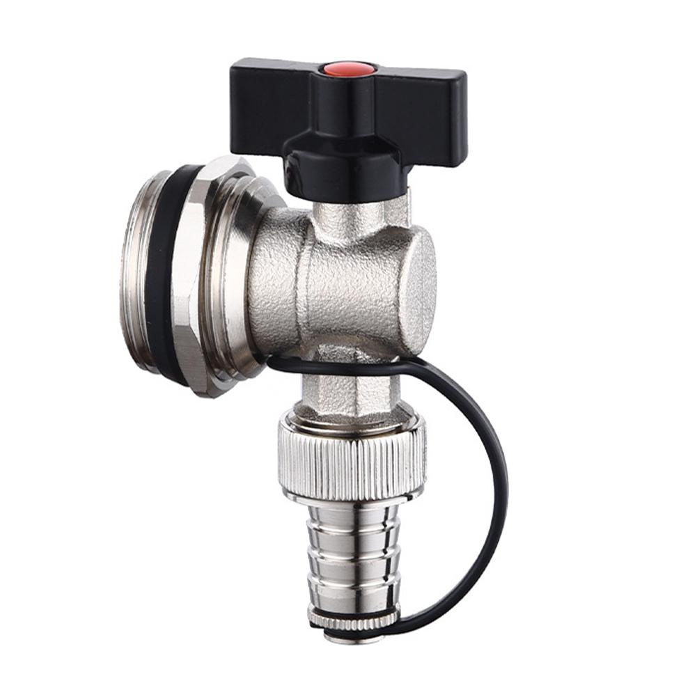 Brass Underfloor Heating Distributor Valve Heating Radiator Water Heater Valve Underfloor Heating Water Divider Drain Valve