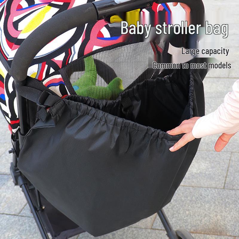Multifunctional Stroller & Crib Organizer: Free Hands Travel Storage Bag for Moms