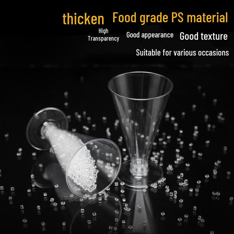 Disposable Plastic Dessert Cups with Lids