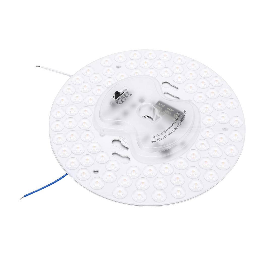 6.6in LED Ceiling Fan Light Retrofit Panel 24W Ceiling Light Replacement Board 5CCT 3000K 3500K 4000K 5000K 6500K