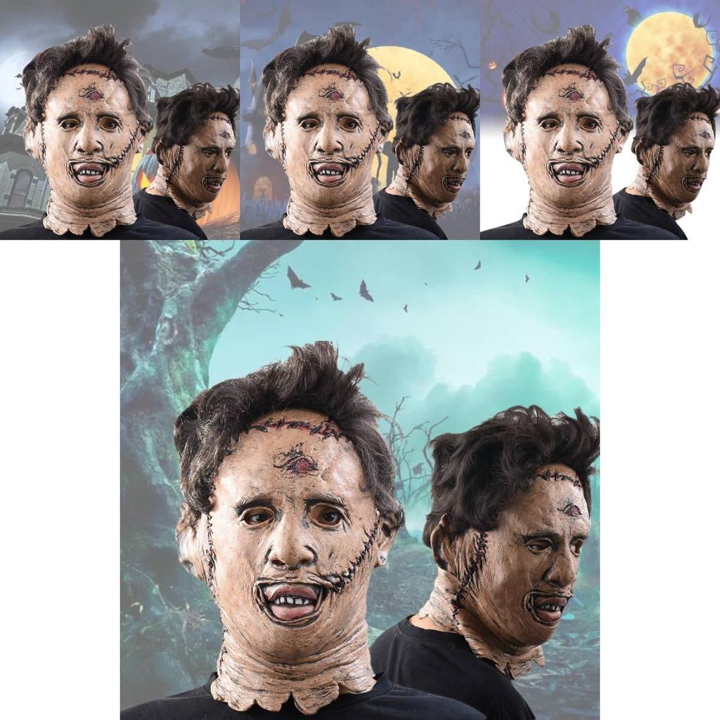 Scary Chainsaw Killer Realistic Latex Horror Perfect For Halloween Events