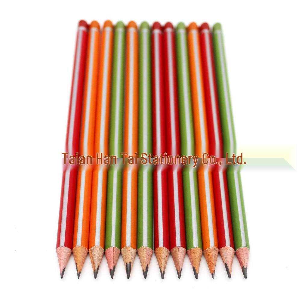 Graphite Pencils HB Set - Metal Rod, Free Shipping, Ideal for Kindergarten, First & Second Grade Writing