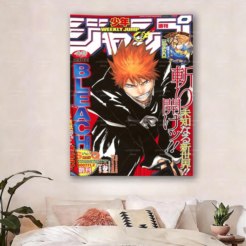 BBleach Anime Cover Tapestry  Wall Hanging for Bedroom  Dorm Manga Fan Collection  Home Decor
