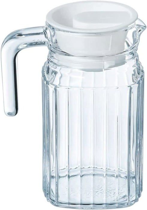 Carafe - mge world - verre solide - 0,6 litre - facile à nettoyer