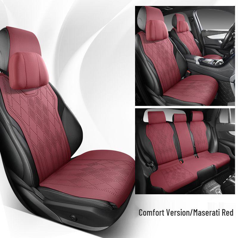 Roewe I5/RX5 Universal All-Season Suede Car Seat Cushion, IMAX8 Summer Cover, ERX5/I6 Saddle Pad