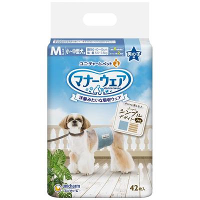 Unicharm Unicharm As a Manners Wear for for Small To Medium Sized M 42 Pieces X 2 Pieces [Sold Set] Boys, Dogs, Size, Camouflage/denim,