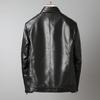 New spring and autumn men's leather jackets, Korean style handsome jackets, trendy outerwear for teenagers and students
