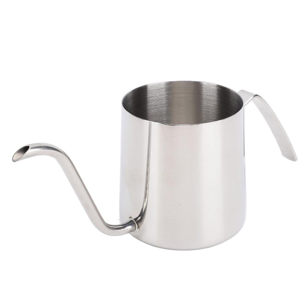 SUS304 Stainless Steel Gooseneck Coffee Kettle Gooseneck Spout Coffee Tea Pot  Home Use