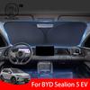 For BYD SEALION 05 EV 2025 2026 Car Windshield Sun Shade Blocks UV Reflector Auto Window Visor Shield Cover Foldable Parasol