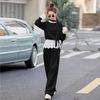 2025 Stilvolles Sweatshirt- und Hosen-Set mit Spitze für Frühling/Herbst