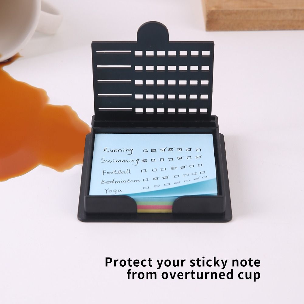Note Box Sticky Note Holder Set Sticky Note Storage Tools Sticky Note Storage Box Home Office