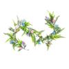 1.8-meter Easter Egg Wreath, Suitable For Fireplace Mantels, Multi-colored Artificial Hanging Wall Decoration.