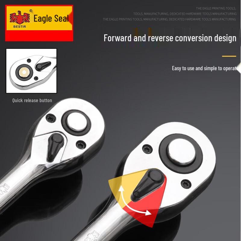 Eagle's Mark Ratchet Socket Wrench Set