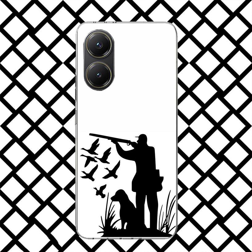 Hunting Fishing Man Phone Case for Xiaomi Poco F7 Ultra X7 X6 X5 Pro X4 Gt M8 M7 Redmi 15 15C 13 13C 12 12C Soft Cover Fundas Po