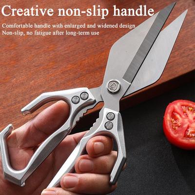 Stainless Steel Kitchen Shears for Meat Fish and Poultry Commercial Kitchen Equipment Lightweight Durable Kitchen Accessories