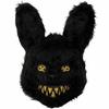 Scary Halloween Mask Realistic Bloody Bear Mask Cosplay Bloody Plush Bunny Mask  Men
