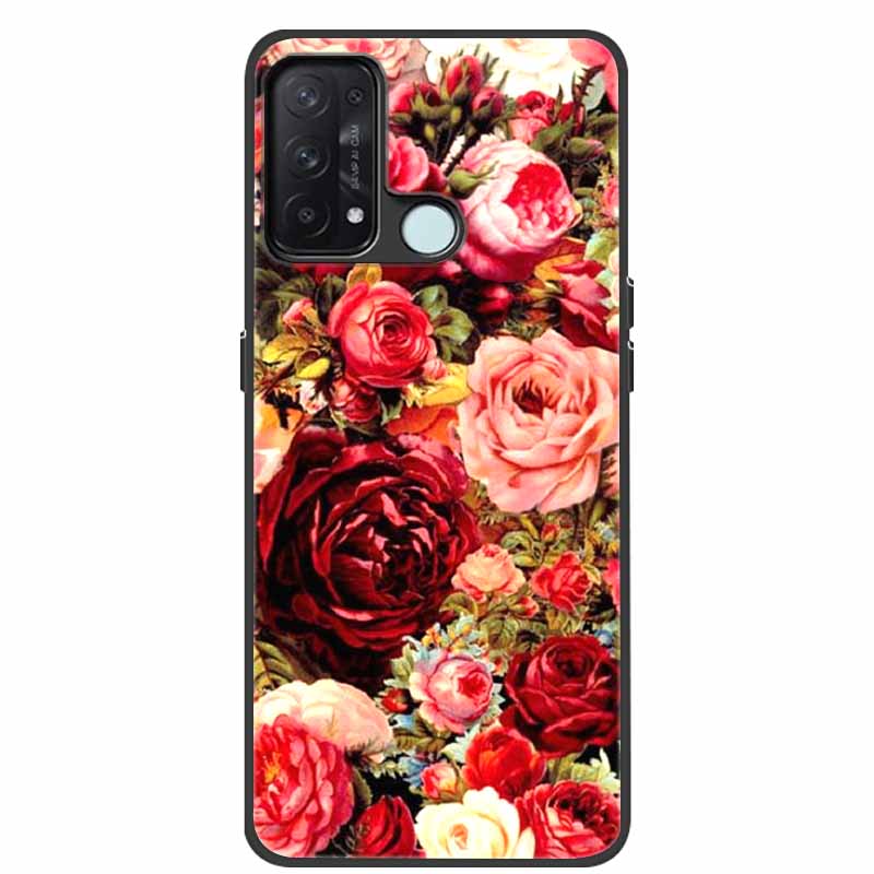 For Oppo Reno5 A 5G Case 6.5'' Silicone Cute Cats Soft TPU Phone Cases for Oppo Reno 5A 5G Protective Back Cover Reno5A 5 A Cool